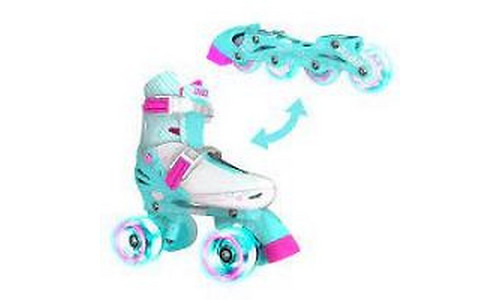 NEON COMBO SKATES (SIZE 12-2) TEAL PINK 4L/13L/16L CL 4PK