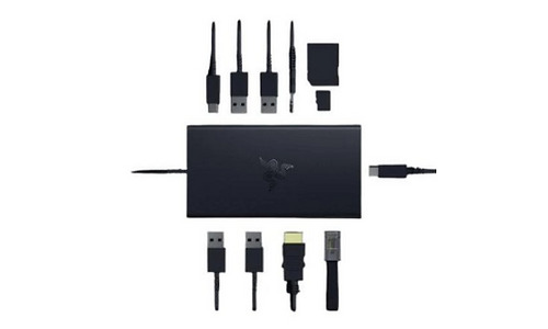 Razer Docking Station USB-C Dock, 11 Port, 7.1, black