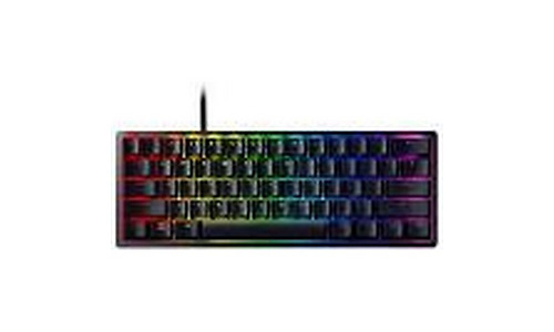 Razer Keyboard mechanical Huntsman Mini 61key, Red Switch, USB-A, EN, RGB, black