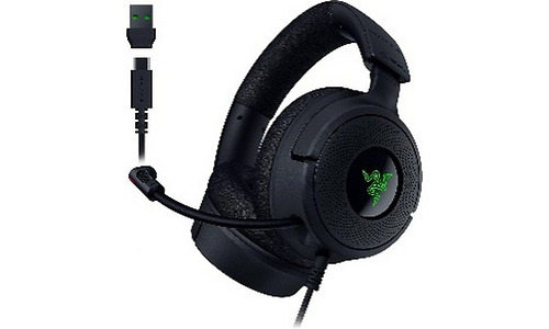 Razer Gaming Headset Kraken V4 X, 7.1, USB-A, 1.8м, RGB, black
