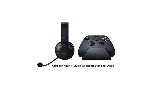 Razer Legendary Duo Bundle headset Kaira WL and quick charging stand for gamepads for Xbox