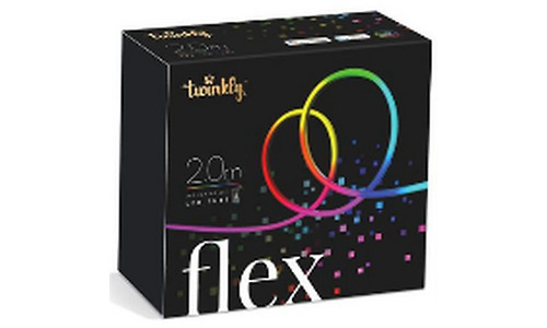 Smart LED Twinkly Flex RGB 200, гибкий контур, IP20, длина 2м, кабель белый