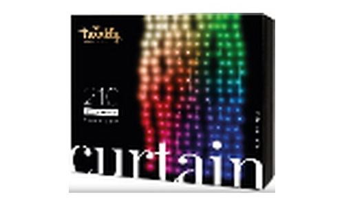 Smart LED Гирлянда Twinkly Curtain RGBW 210, Gen II, IP44, 1.45м*2.1м, кабель прозрачный