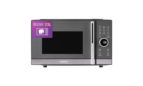 Ardesto Microwave oven, 23L, electronic control, 800W, display, handle opening, black