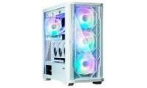 Zalman PC case Z10 Duo without PSU, 2xUSB3.0, 1xUSB Type-C, 3x140mm ARGB, 1x120mm ARGB, VGA 395mm, LCS ready, TG Side Panel, EATX, white