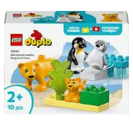 LEGO Constructor Wild Animal Families: Penguins & Lions