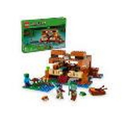 Constructor LEGO Minecraft House in the shape of a frog