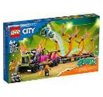 LEGO City Stuntz Stunt Truck & Ring of Fire Challenge