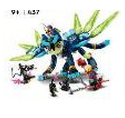 LEGO constructor Zoe and Zian the cat