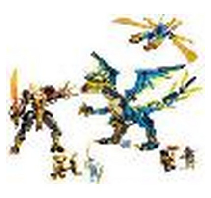 LEGO Ninjago Elemental Dragon vs. The Empress Mech