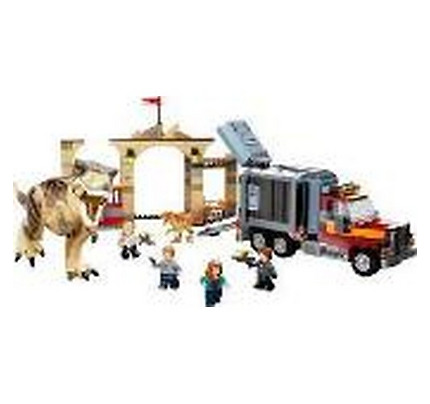 LEGO Jurassic World T. rex & Atrociraptor Dinosaur Breakout