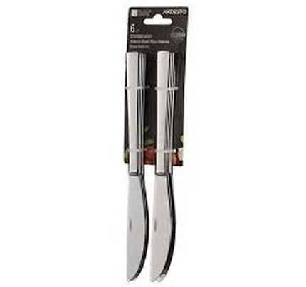 Ardesto Table knives set Black Mars Vanessa, 6pcs, stainless steel
