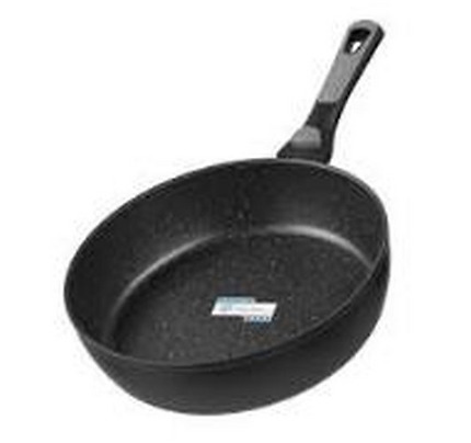 Ardesto Deep Fry pan with removable handle Gemini Bari, 28cm, aluminium, black