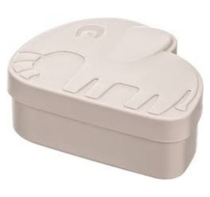 ARDESTO Lunch box Fresh Elephant 1l, plastic, grey