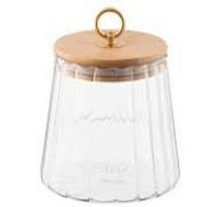 Ardesto Jar Fresh Vintage 650 ml, glass, bamboo