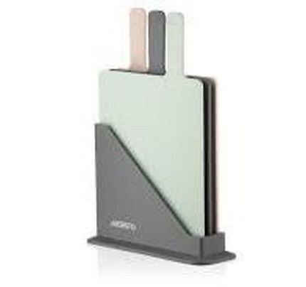Ardesto Cutting boards set on stand Fresh 3 pcs.: 24,1*33*7,9 cm, plastic