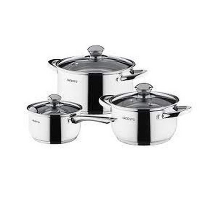 6 pcs set Ardesto Gemini Gourmet,  stainless steel
