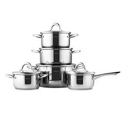 Ardesto Cookware set Gemini Gourmet Andria, 10pcs, stainless steel