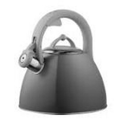 Ardesto Kettle Gemini, 2.5l, stainless steel, grey