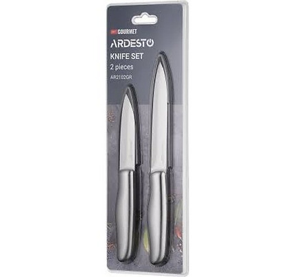 Ardesto Knives Set Gemini Gourmet, 2pcs, stainless steel