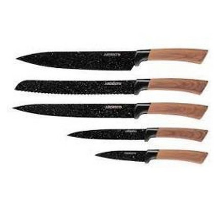 Ardesto Midori Knives Set 5 pcs, stainless steel, plastic