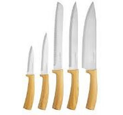Ardesto Knives Set Midori, 5pcs, stainless steel, plastic