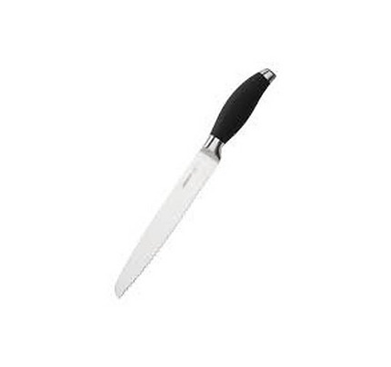 Ardesto Bread knife Gemini, 33 cm, blade length 20,3 сm, black, s/s, plastic