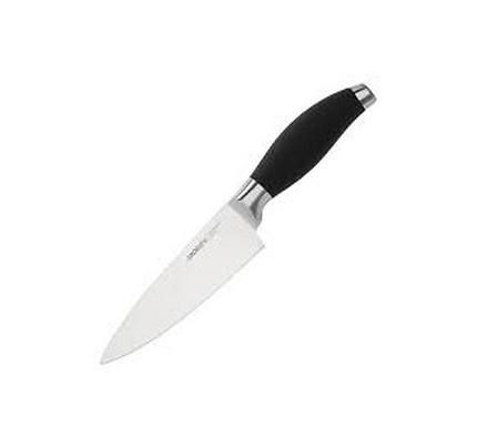 Ardesto Chef knife Gemini 15,2 cm, black, s/s, plasticic