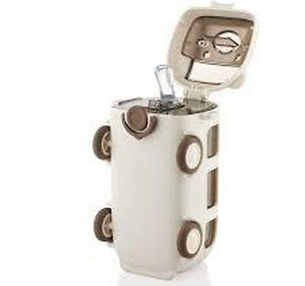 Ardesto Bottle Bear Bus 500ml, plastic, white