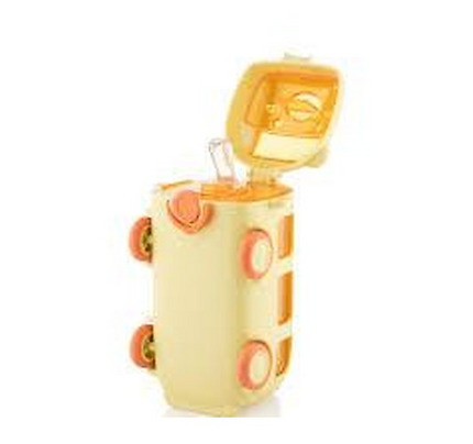 Ardesto Bottle Bear Bus 500ml, plastic, yellow