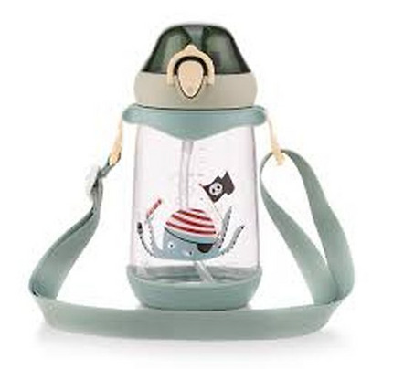 Ardesto Bottle for kids Octopus, 500ml, plastic, green