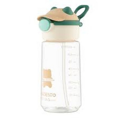 Ardesto Bottle Bear 550ml, plastic, green