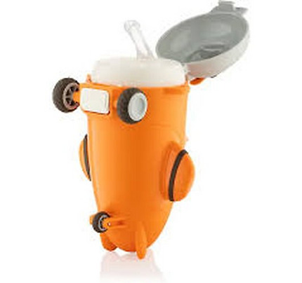 Ardesto Bottle Plane 550ml, plastic, orange