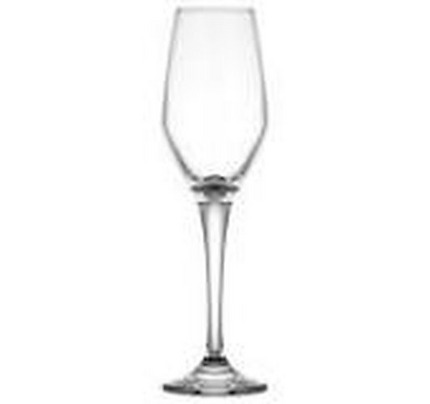 Ardesto Champagne glasses set Loreto, 230ml, 6pcs, glass, transparent
