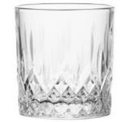 Ardesto Whiskey glasses set Alba, 330ml, 6pcs, glass, transparent