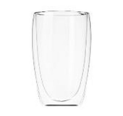 ARDESTO Double wall borosilicate glass mug set Ardesto, 400 ml, 2 pcs