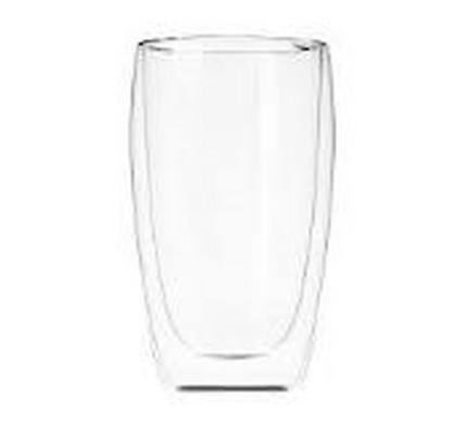 ARDESTO Double wall borosilicate glass mug set Ardesto, 450 ml, 2 pcs