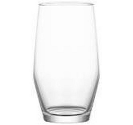 Ardesto Long glasses set Loreto, 495ml, 6pcs, glass, transparent