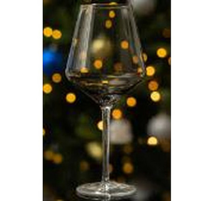 Ardesto Wine glasses set Black Mars Avior 550ml, 2pcs, glass, grey-transparent