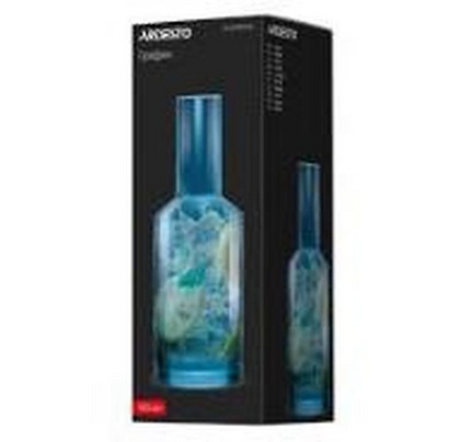 Ardesto Carafe, 800ml, borosilicate glass, blue