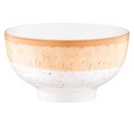 ARDESTO Bowl Siena, 340ml, 11.5cm, porcelain, white-yellow 767637177542