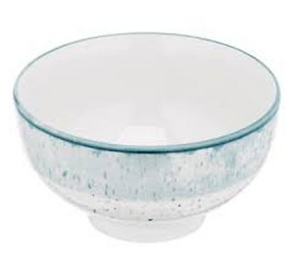 Ardesto Bowl Siena, 11.5cm, porcelain, white-blue
