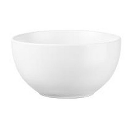 Ardesto Bowl Lucca, 14 cm, White, ceramics
