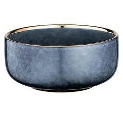 Ardesto Bowl Andria, 750ml, 15.1cm, ceramics, blue-gray