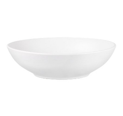 Ardesto Soup plate Lucca White, 20cm, ceramics, white