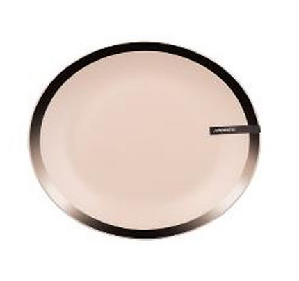 Ardesto Dinner plate Liguria Cream, 26cm, ceramics, creamy