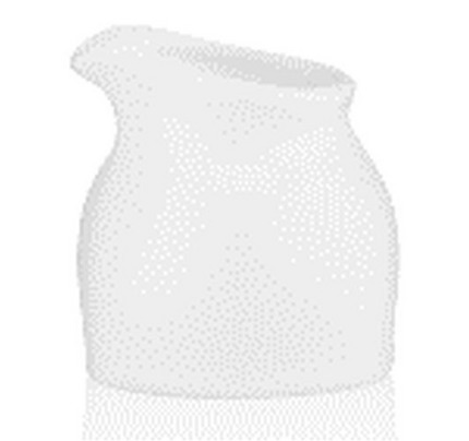 Ardesto Creamer, 100ml, porcelain, white