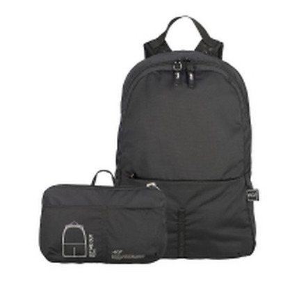 Tucano LET ME OUT BACKPACK FOLDABLE, BLACK