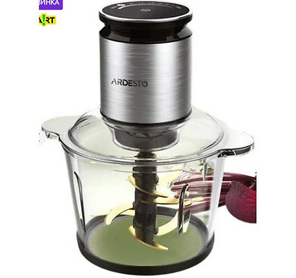 ARDESTO Shredder  , 800W, bowl-3000ml, glass, stainless steel case, black