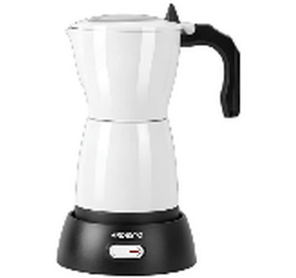 Ardesto coffee maker Electric moka pot.  0.3l, ground, white